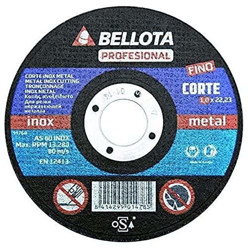 bellota-50310-125-disco-abrasivo-profesional-para-corte-de-inox-125-mm-fino-1-6- image 2