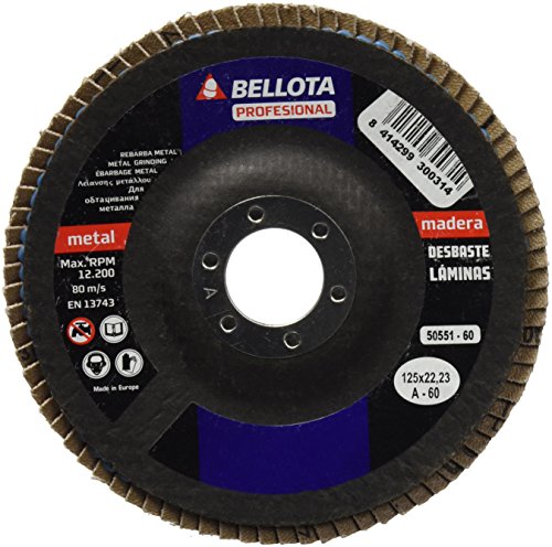 bellota-50551-60-disco-de-l-minas-fibra-de-vidrio-125-mm-grano-a60 image 2