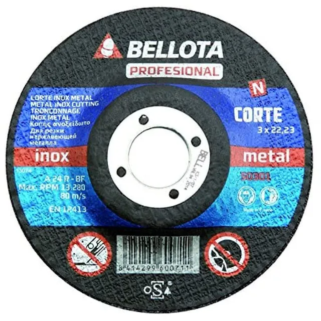 bellota-50301-115-disco-abrasivo-profesional-para-corte-de-metal-e-inox-115-mm-3 image 1