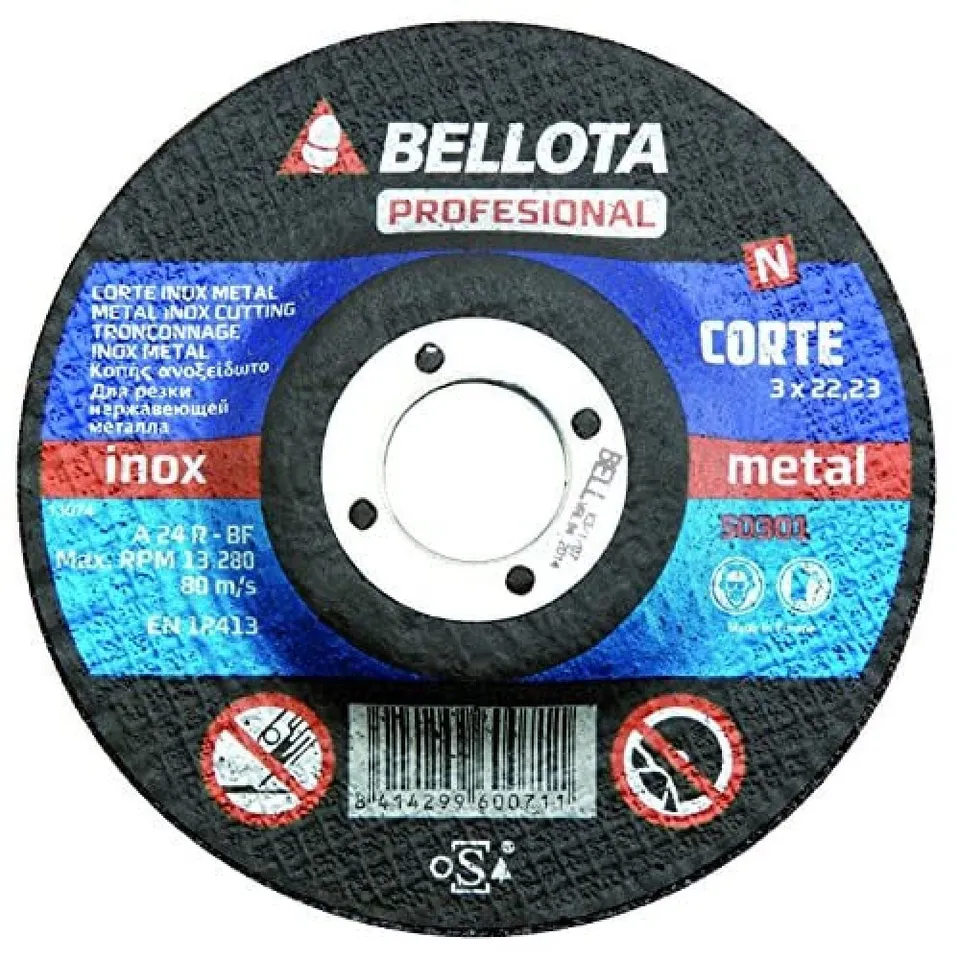 bellota-50301-115-disco-abrasivo-profesional-para-corte-de-metal-e-inox-115-mm-3 image 1