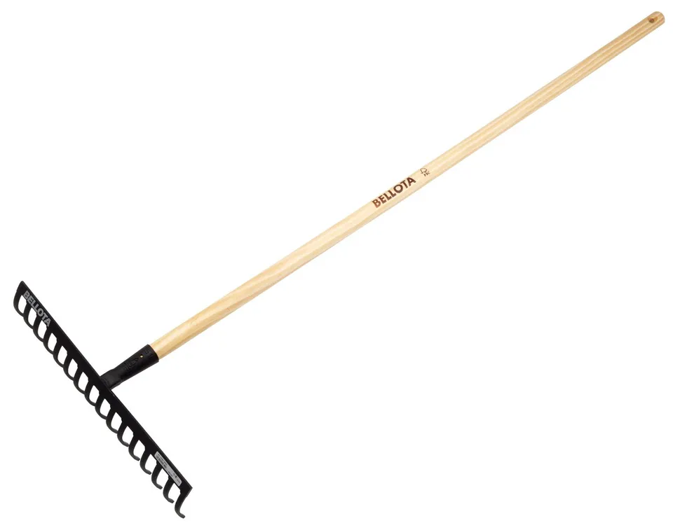bellota-madera-951-14-cml-rastrillo-de-jard-n-de-14-dientes-con-mango-de-1500-mm image 1