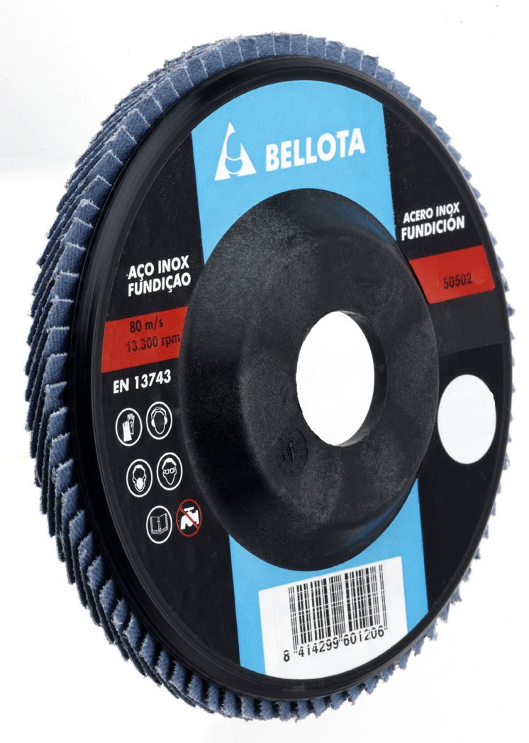 bellota-50502-60-disco-l-minas-base-poliamida-az60-115-mm-inox image 1