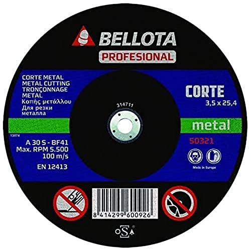 disco-abrasivo-bellota-50321-350-para-m-quina-estacionaria-corte-de-metal-350-mm image 2