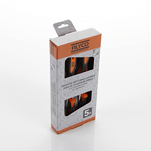 hr-170448-juego-de-5-destornilladores-negro-alyco-tools image 7