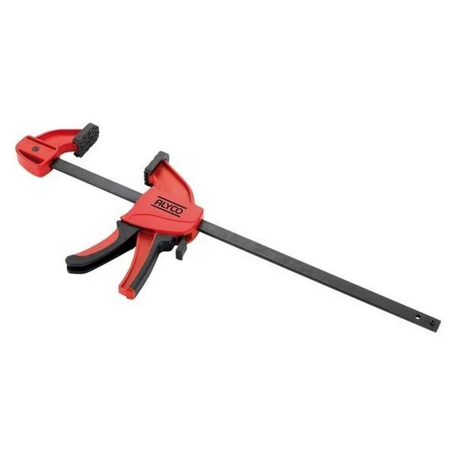 alyco-tools-198050-sargento-carpintero-de-pl-stico-de-150-mm-con-zapatas-de-goma image 1