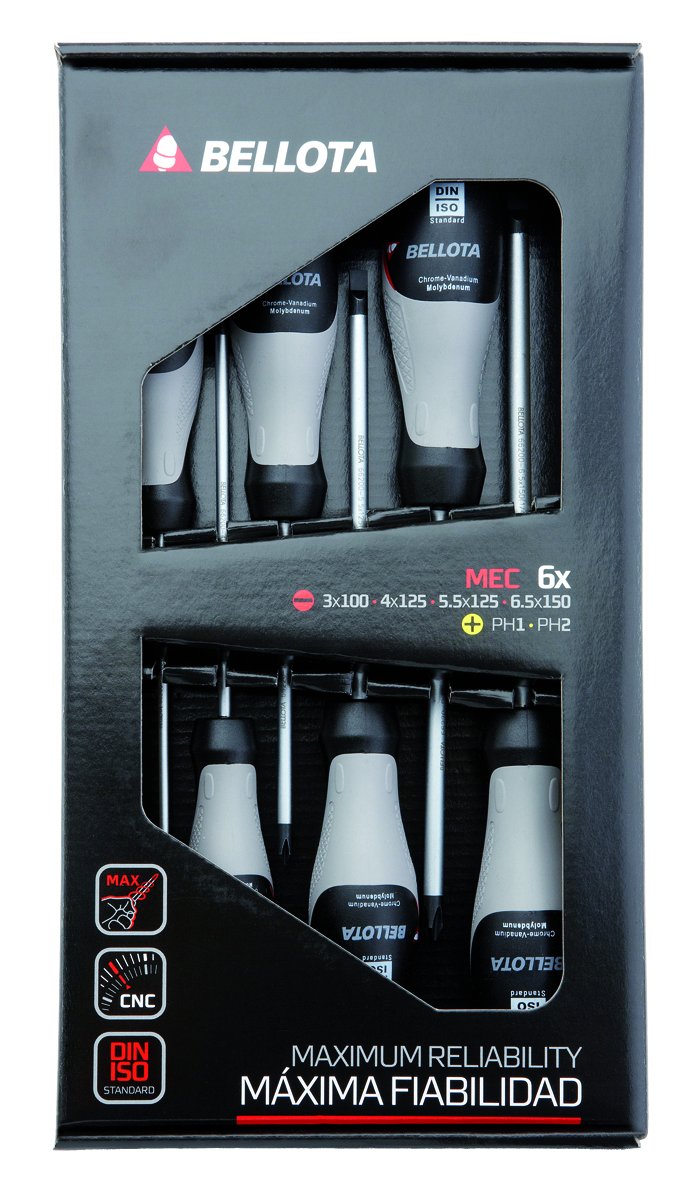 bellota-66292-mec-kit-6-destornilladores-mec-nico-standard image 1