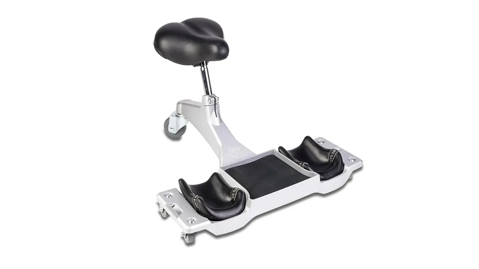 rubi-sr-1-asiento-ergon-mico-profesional-con-ruedas-chasis-aluminio-y-rodilleras image 1