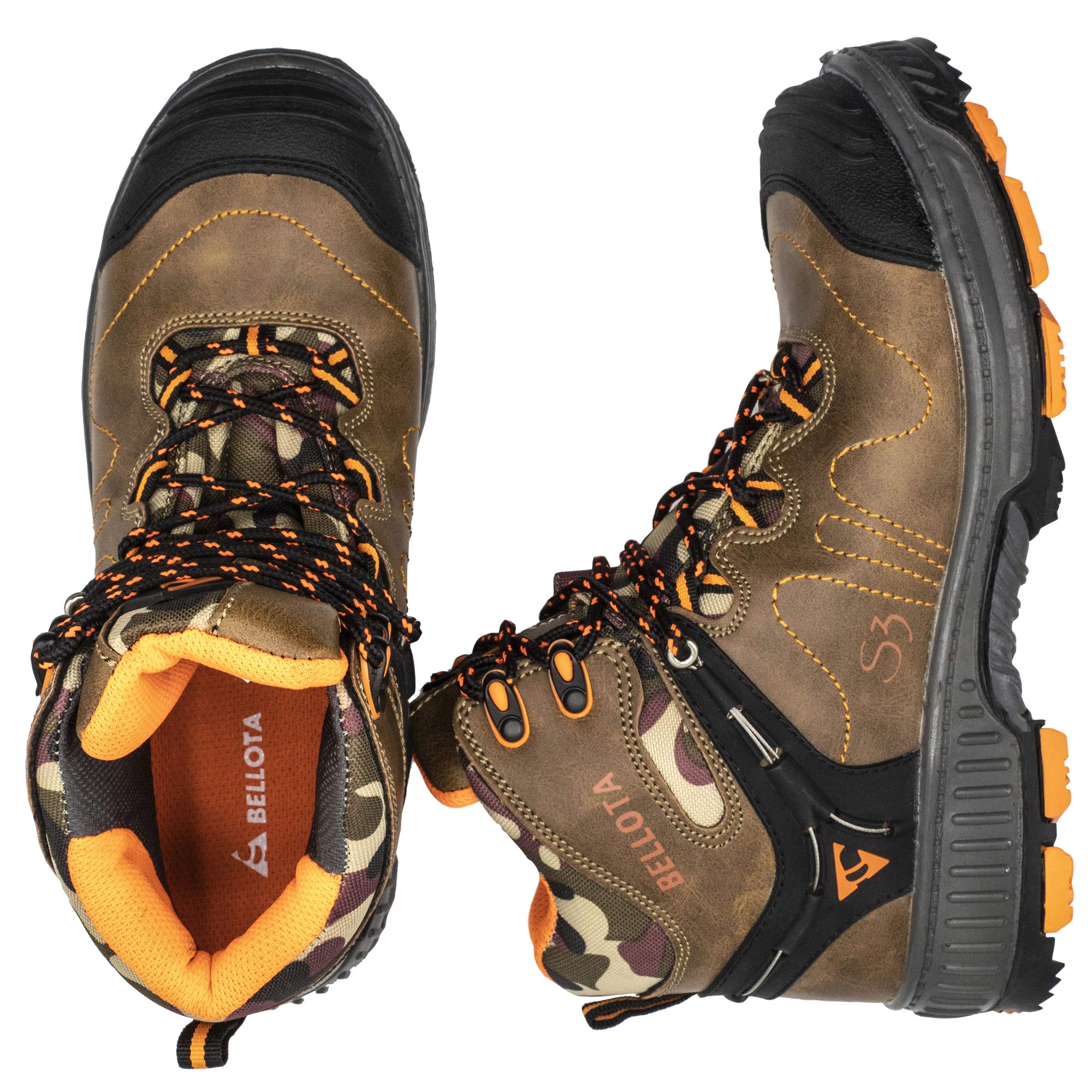 bellota-72217m-38-s3-bota-de-seguridad-camuflaje-marr-n-talla-38 image 2