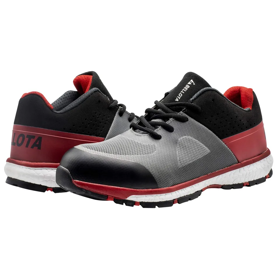 bellota-72224nb42s1p-zapato-de-seguridad-gris-rojo-42-eu image 1