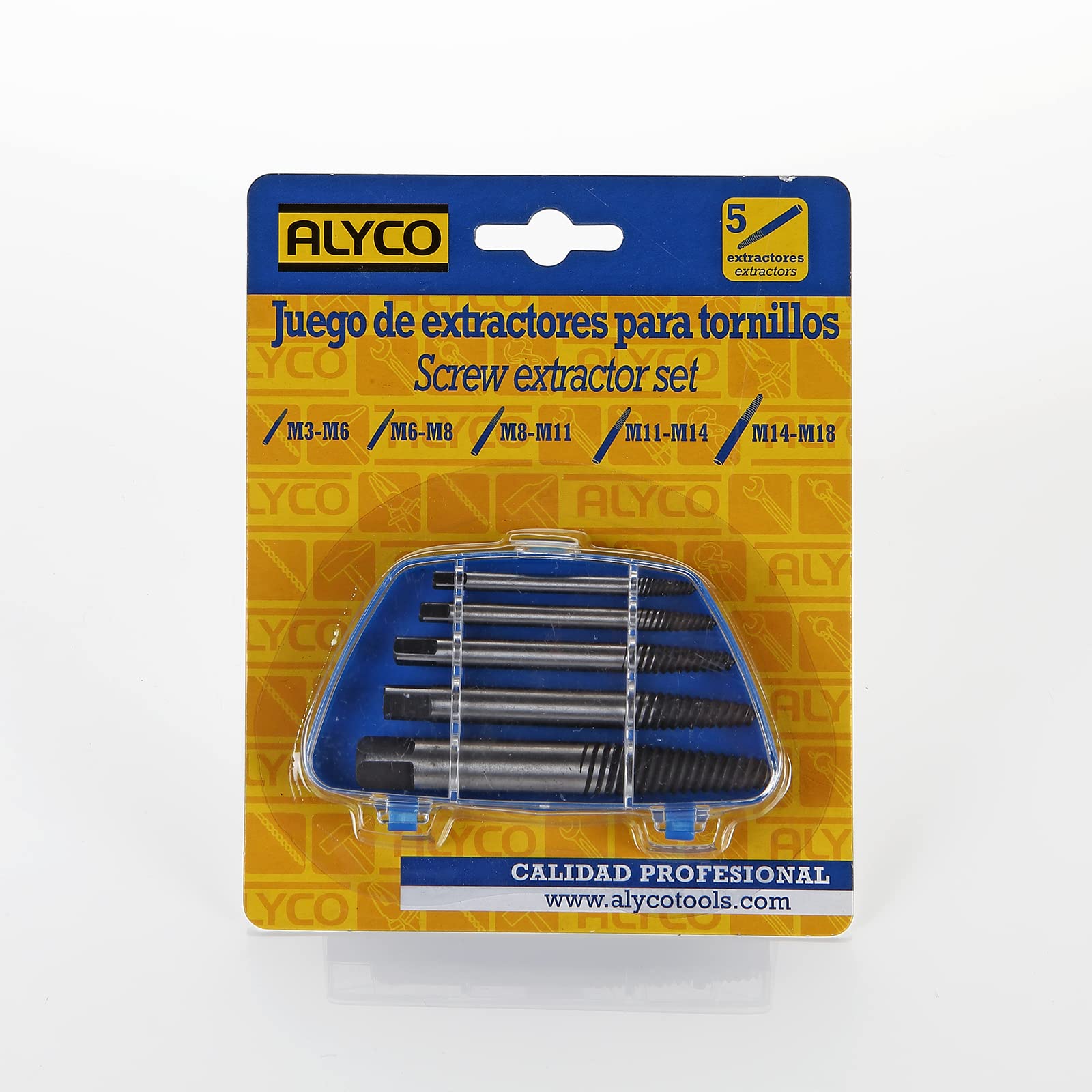 alyco-122330-juego-de-extractores-para-tornillos image 4