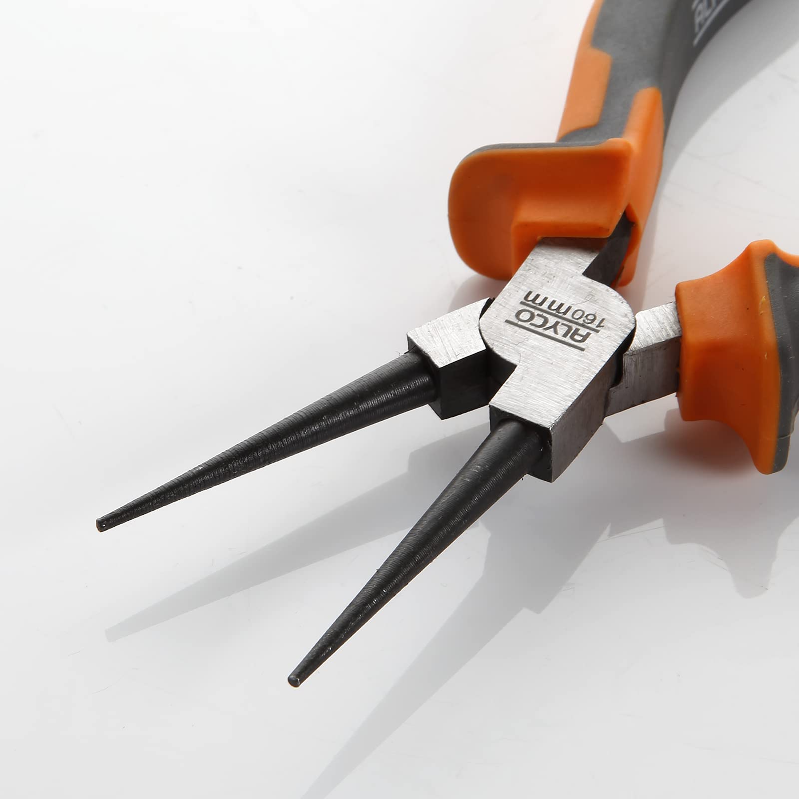 alyco-tools-orange-hr-170590-alicate-de-punta-redonda-160-mm-acero-cromo-vanadio image 4