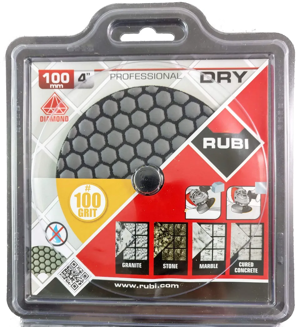 rubi-almohadilla-de-lijado-de-diamante-para-pulido-en-seco-di-metro-100-mm-fijac image 1