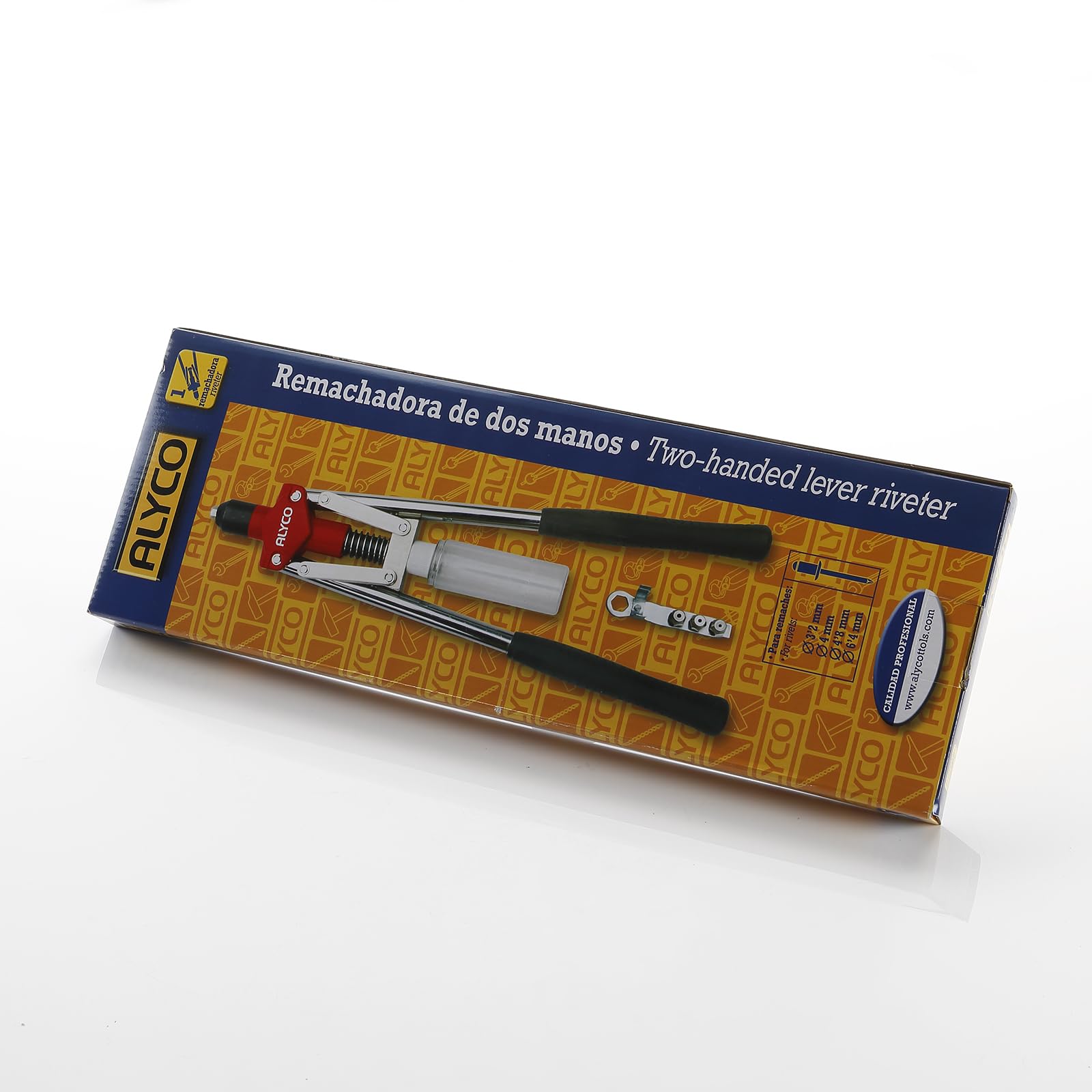 alyco-tools-183110-remachadora-de-2-manos-para-remaches-de-3-2-4-0-4-8-y-6-4-mm- image 3