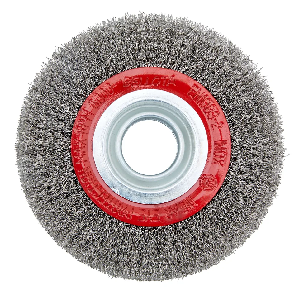 bellota-50810-15025l-cepillo-industrial-circular-inoxidable-150-mm-de-di-metro-y image 1