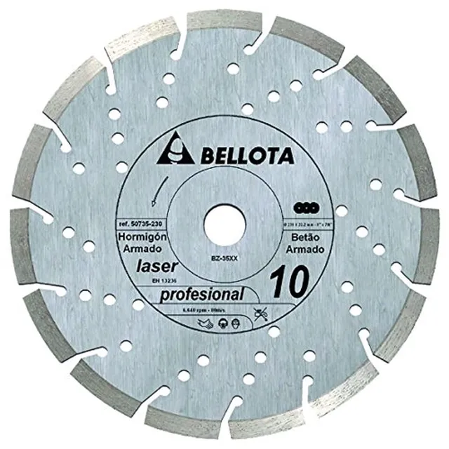 disco-diamante-bellota-50735-230-para-hormig-n-armado-230-mm image 1