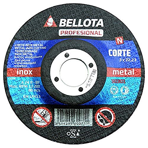 disco-abrasivo-bellota-50301-180-para-corte-de-metal-e-inox-180-mm image 2