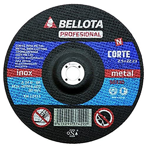 bellota-50330-230-disco-abrasivo-para-corte-inox-metal-230-mm-2-5-mm image 2
