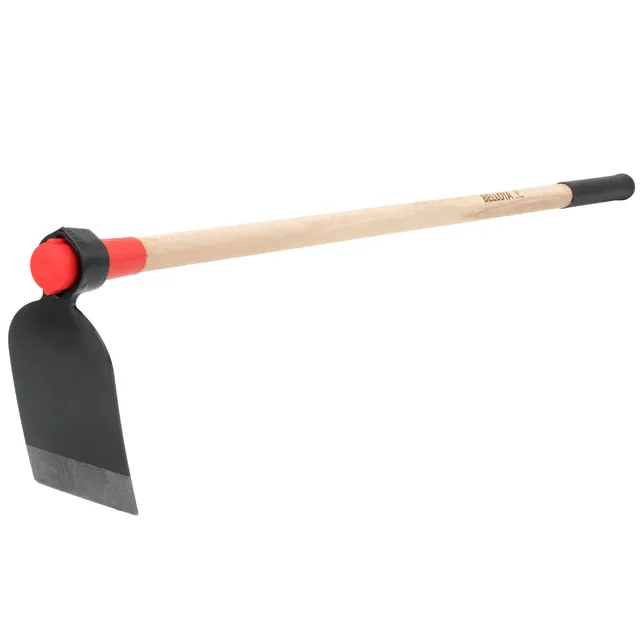 bellota-hoe325800w120ap-azada-de-acero-con-mango-de-madera-y-sistema-antigiro-pa image 1