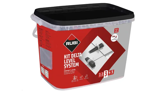 rubi-3958-kit-delta-level-system-2-mm-3-12-mm-tenaza-100-bridas-100-cu-as image 1