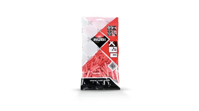 rubi-2396-cu-as-de-alicatado-niveladoras-5-mm-250-unidades-color-rojo image 1
