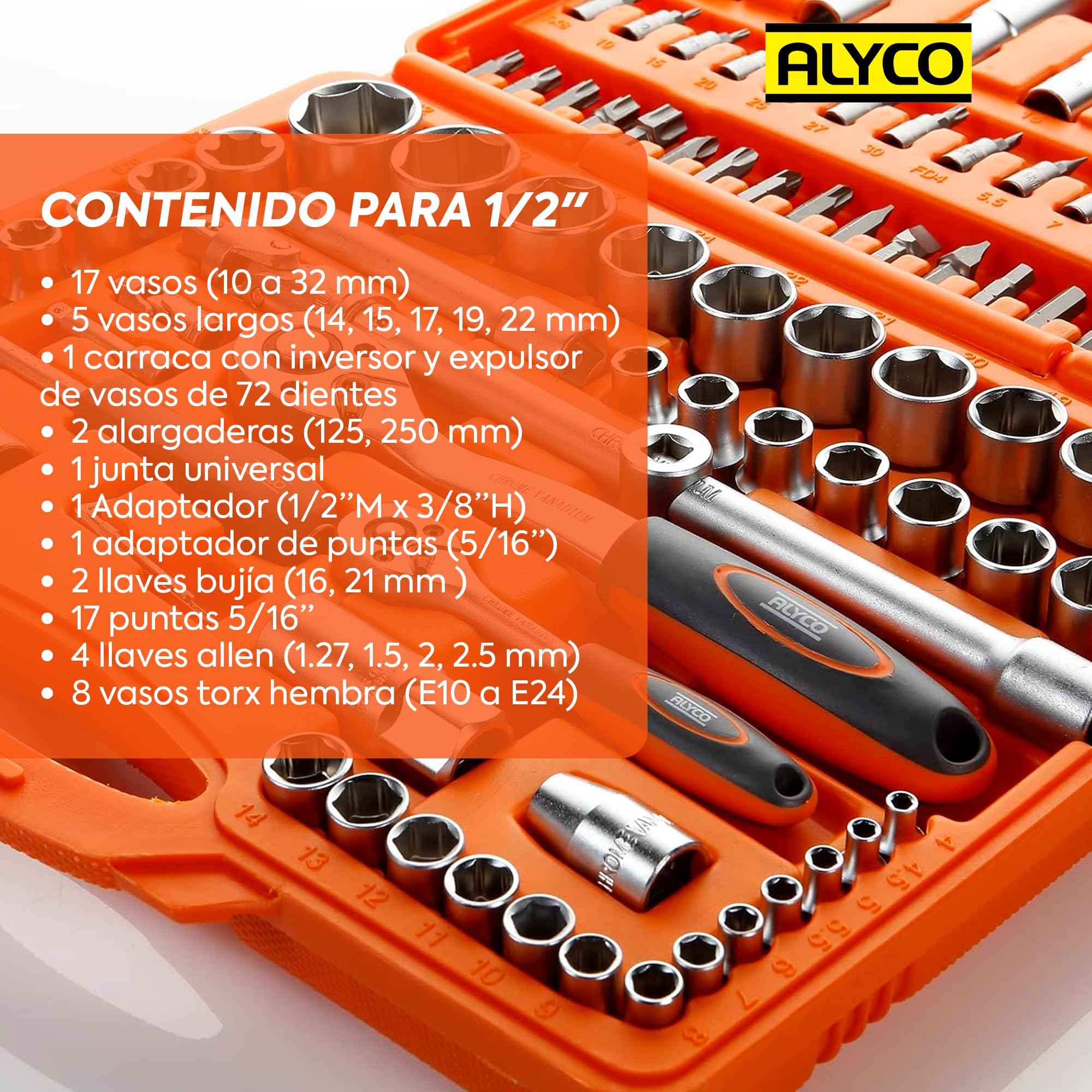 alyco-hr-192393-juego-llaves-de-vaso-110-piezas-1-2-1-4 image 3