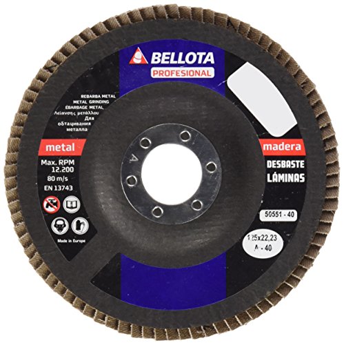 bellota-50551-40-disco-de-l-minas-fibra-de-vidrio-125-mm-grano-a40 image 2