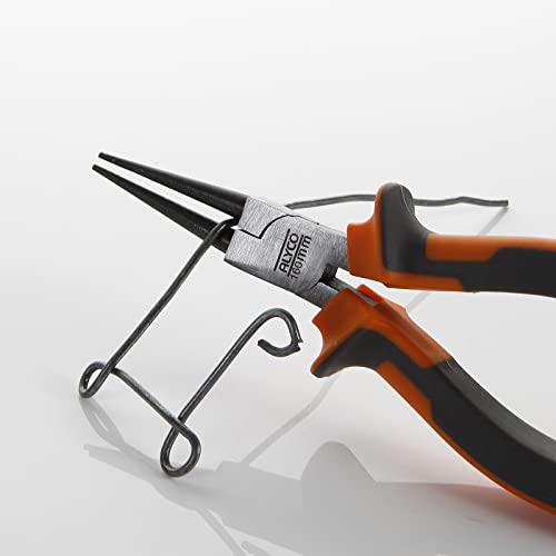 alyco-tools-orange-hr-170590-alicate-de-punta-redonda-160-mm-acero-cromo-vanadio image 7