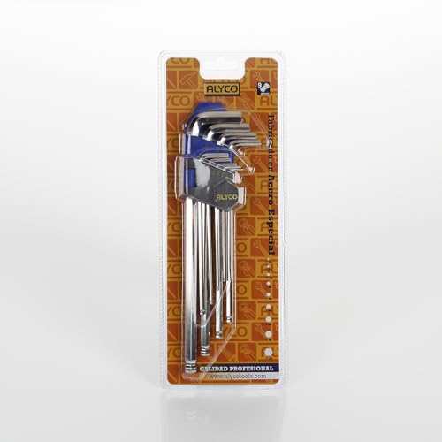 alyco-tools-juego-de-llaves-allen-profesionales-con-punta-de-bola-1-5-10-mm-9-pi image 7
