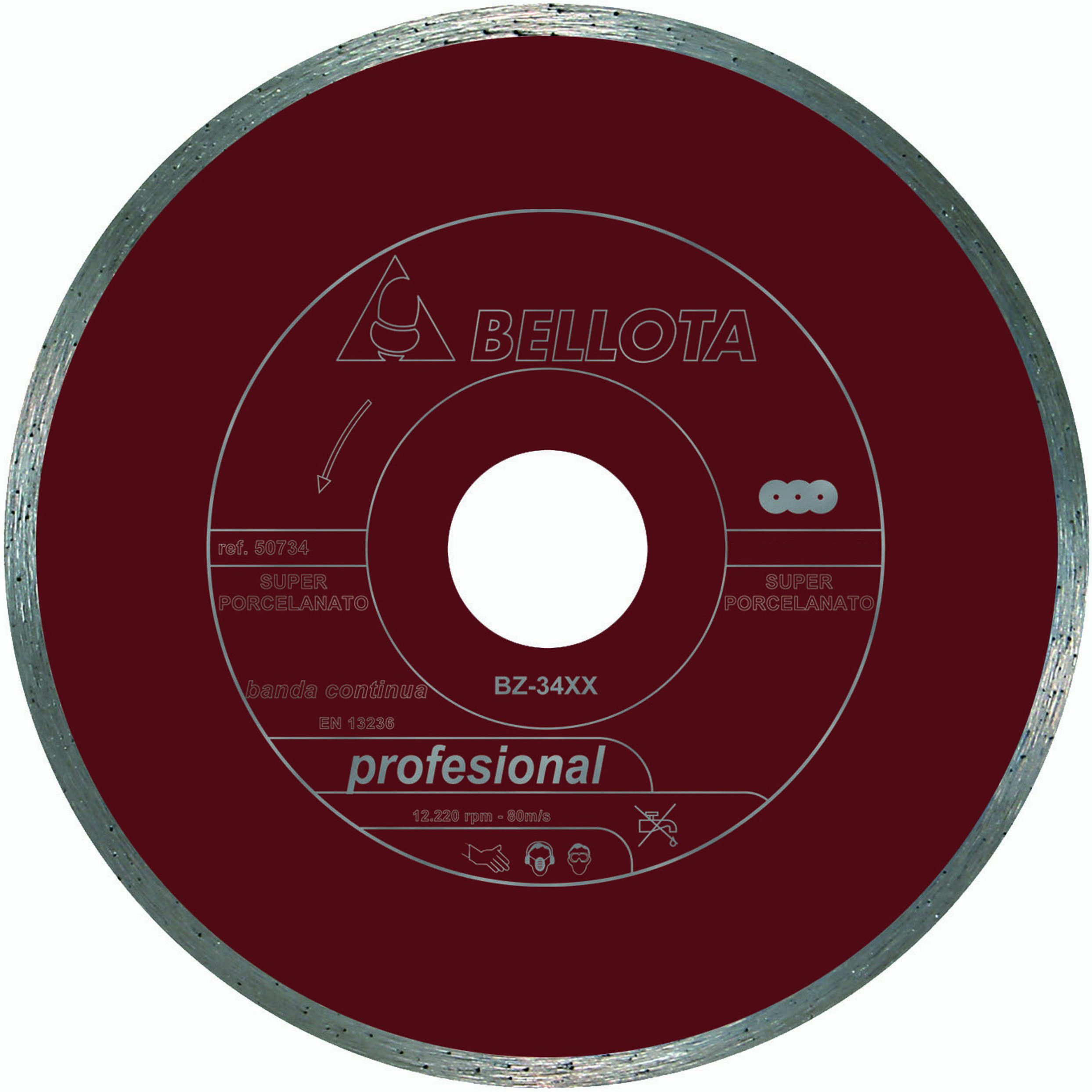 bellota-50734-115-disco-diamante-para-porcelanato-banda-continua-115-mm image 1