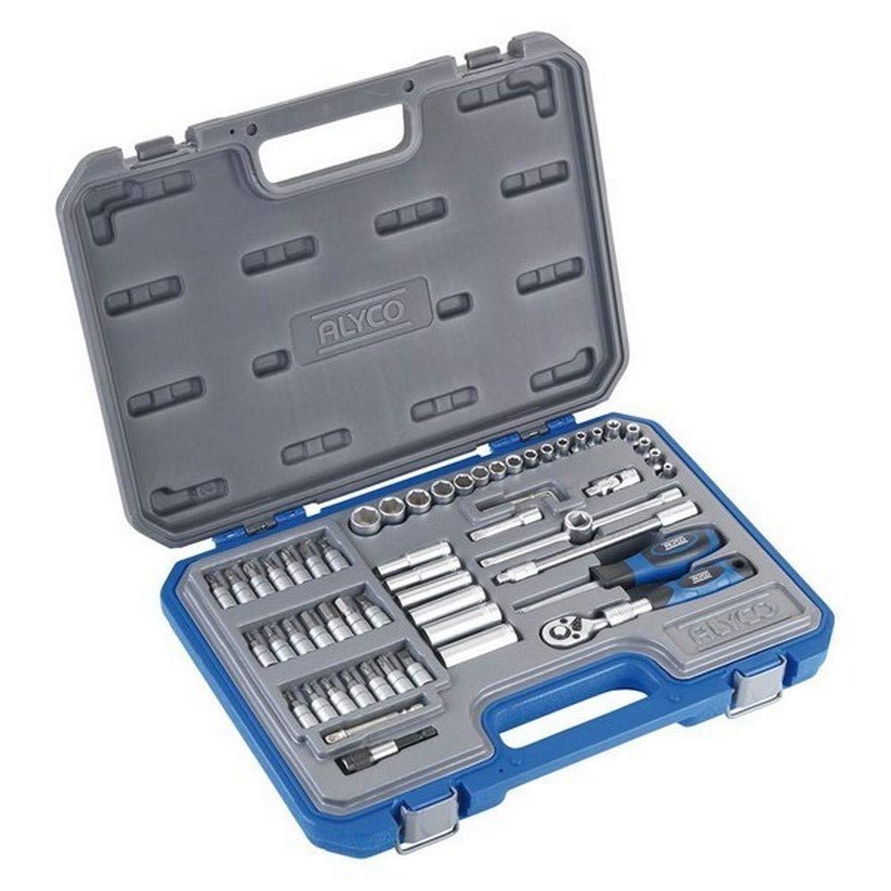 alyco-192187-juego-de-llaves-de-vaso-1-4-con-carraca-extensible-de-72-dientes-58 image 1
