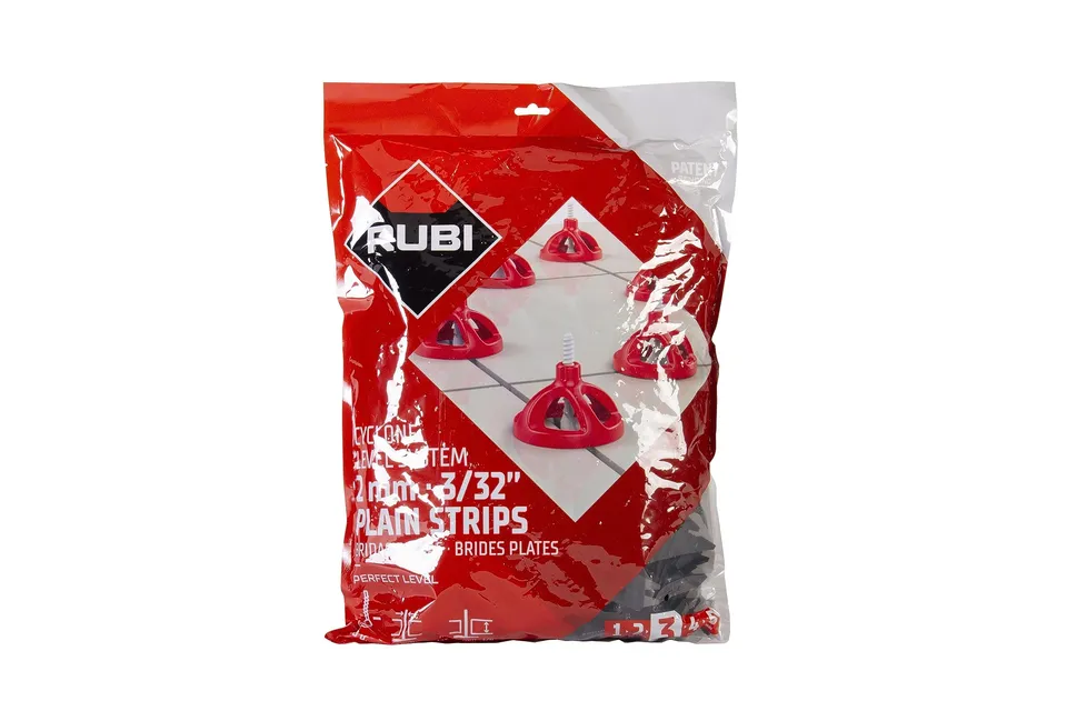 rubi-cyclone-level-system-base-plana-2-mm-300-unidades-nivelador-de-azulejos-par image 1