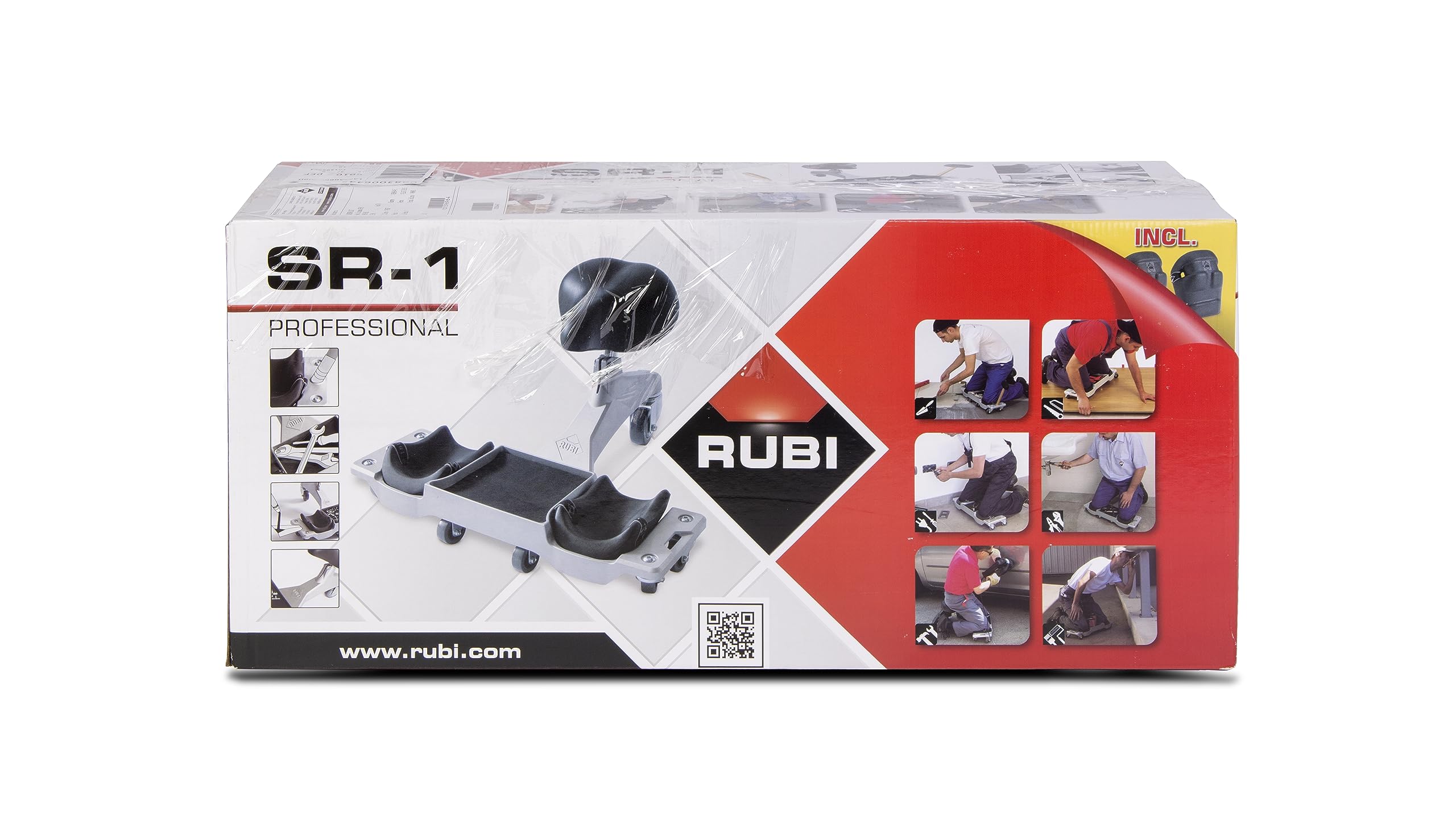rubi-sr-1-asiento-ergon-mico-profesional-con-ruedas-chasis-aluminio-y-rodilleras image 2