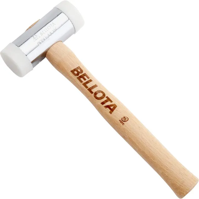 bellota-8050-25-mazo-de-nylon-25-mm-mango-haya image 1