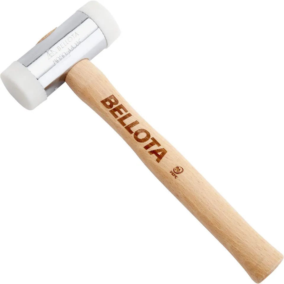 bellota-8050-25-mazo-de-nylon-25-mm-mango-haya image 1