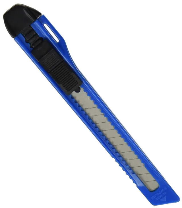 alyco-orange-hr-cutter-9-mm-con-gu-a-de-pl-stico-y-cuchilla-fragmentable-de-acer image 1