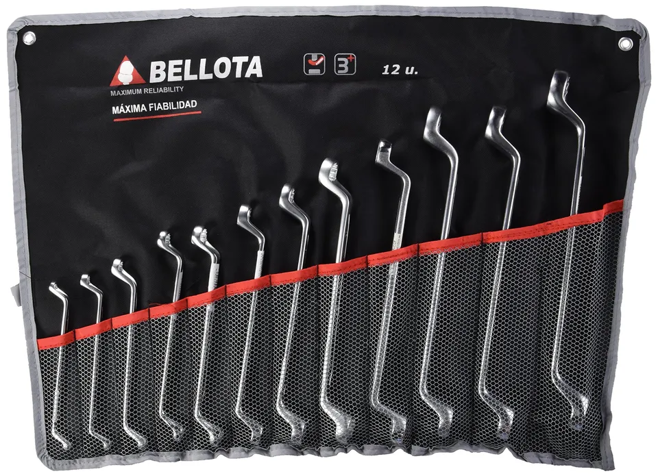 llaves-estrella-acodadas-bellota-6492-12-bs-set-de-12-piezas-en-bolsa-de-nailon image 1