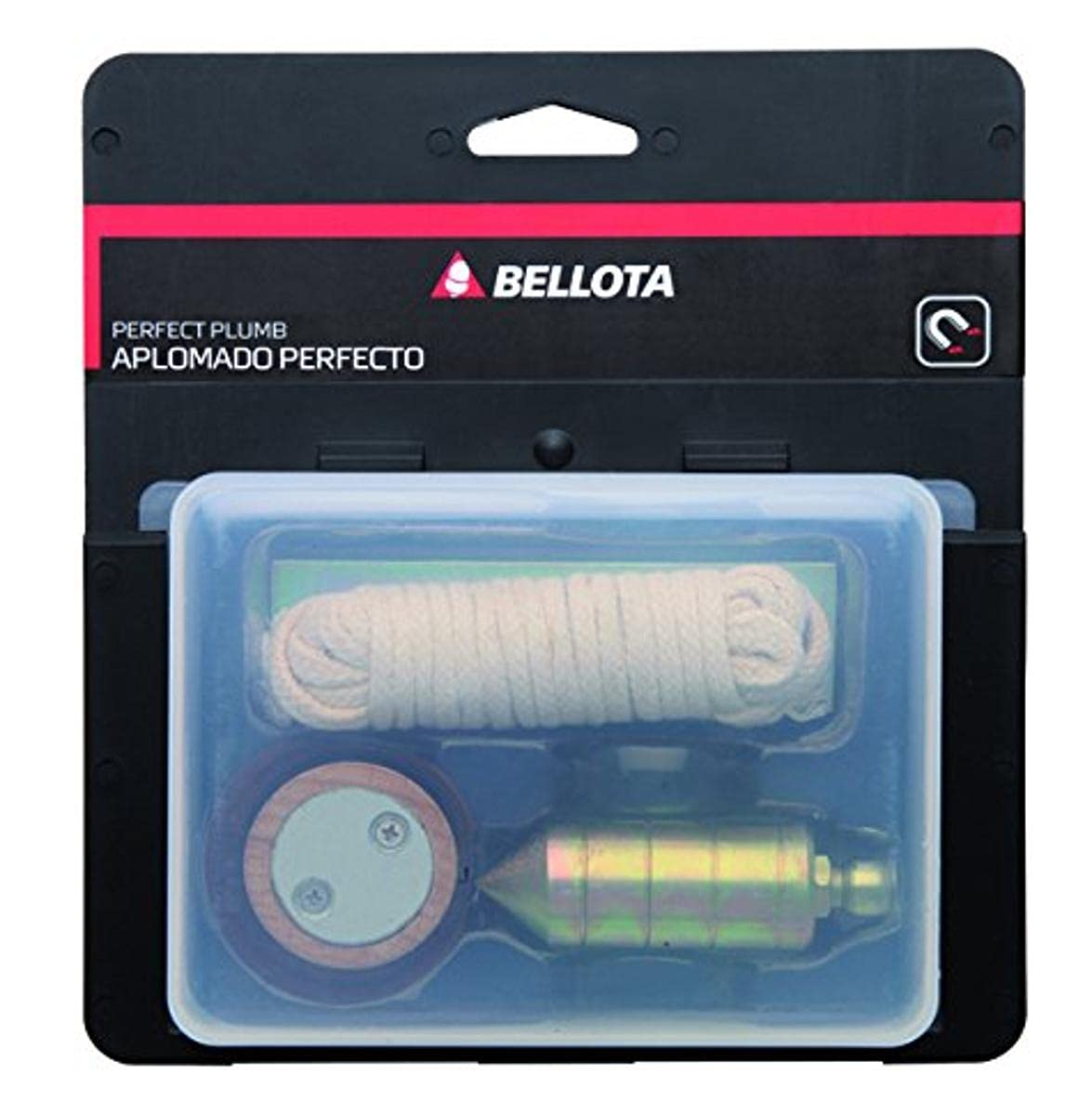 bellota-50250m-200-plomada-con-im-n-y-cuerda-5-m-standard image 1