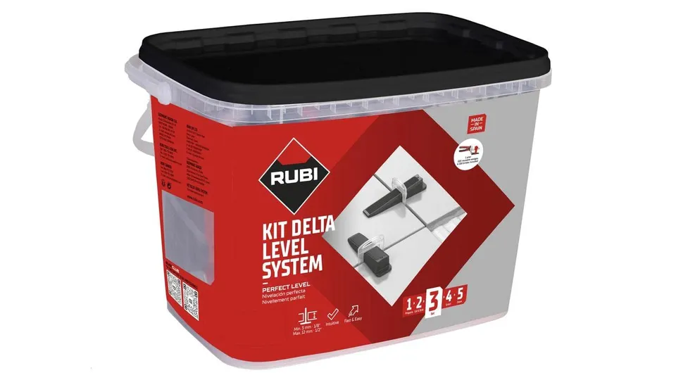rubi-kit-delta-level-system-3956-1-mm-tenaza-100-bridas-100-cu-as image 1