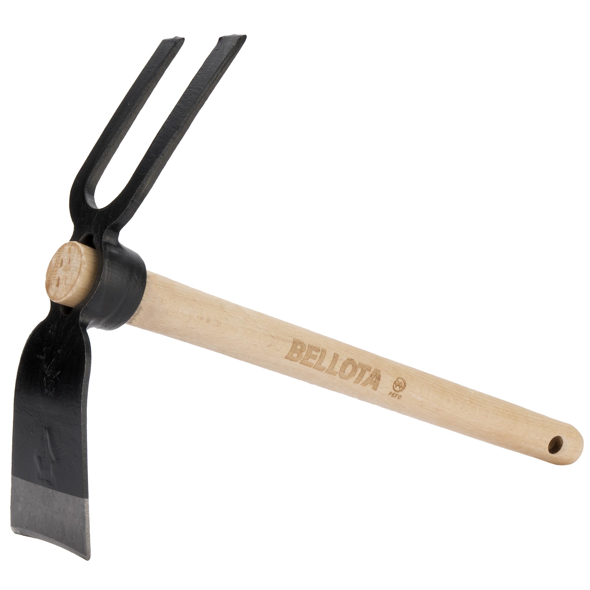 bellota-hoe228aw400p-azadilla-doble-forjada-con-mango image 1