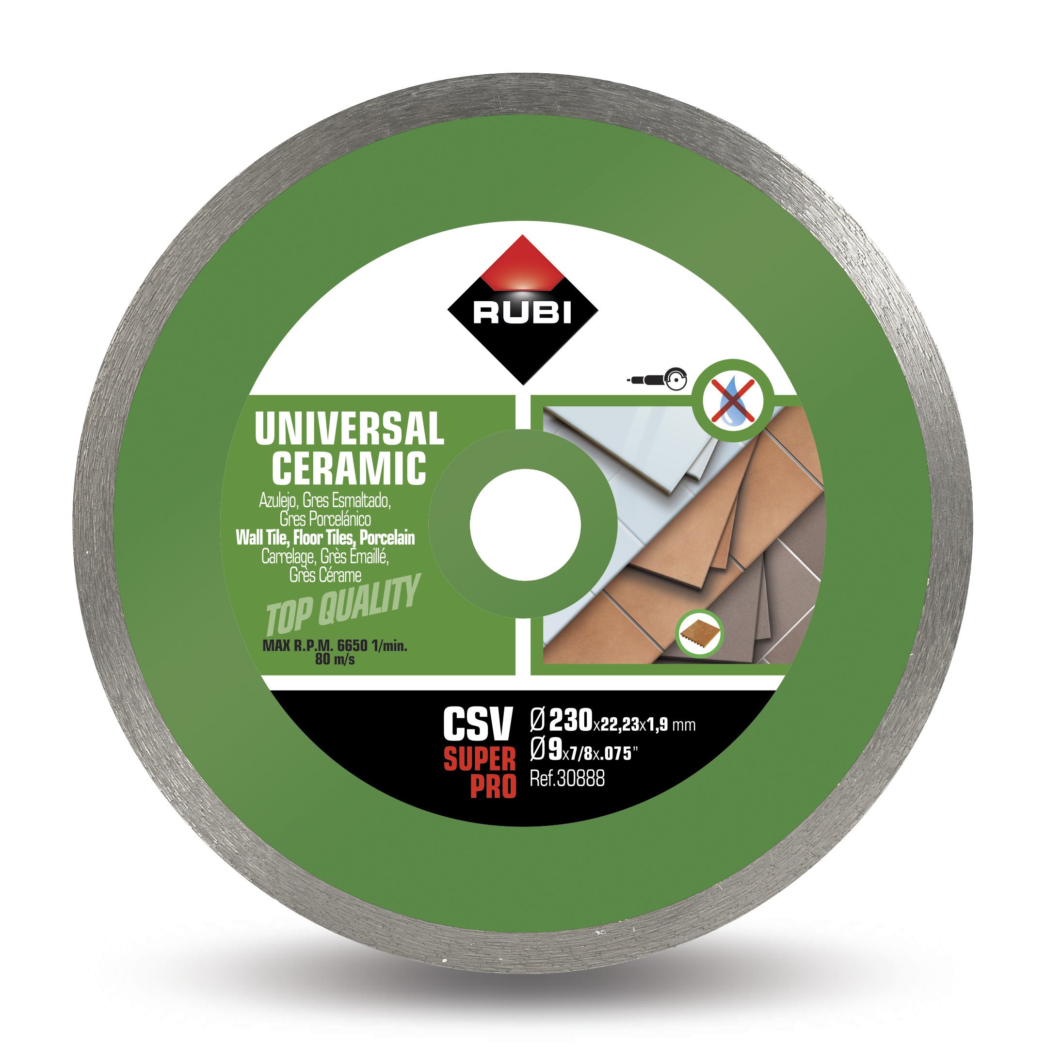 rubi-30883-disco-diamante-csv-superpro-125-mm-cer-mica image 2