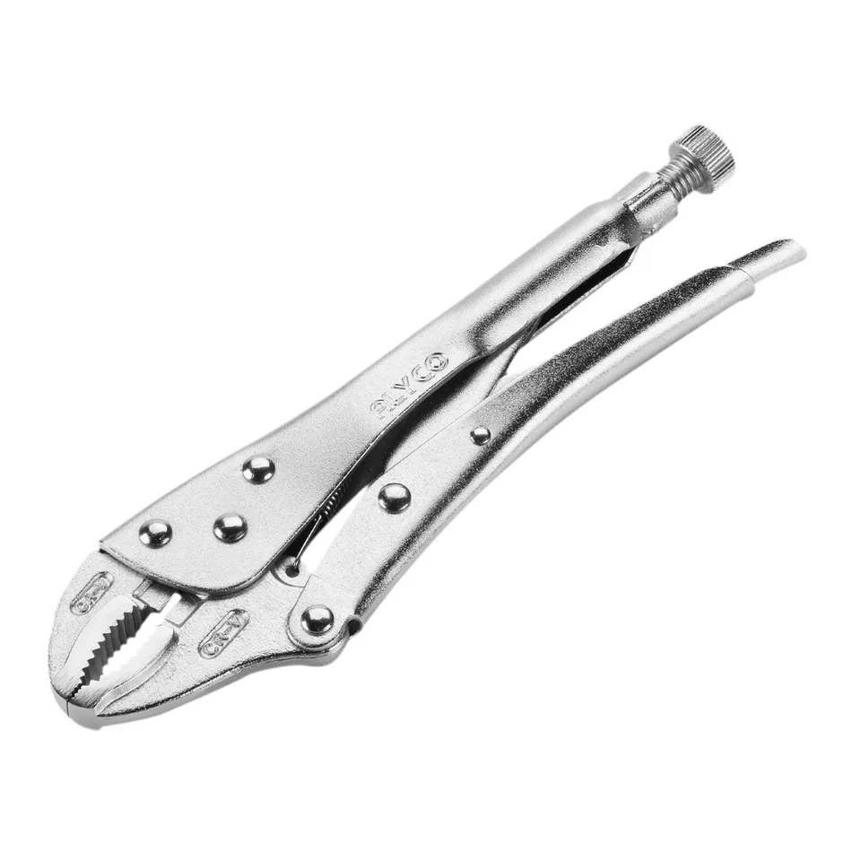alyco-tools-109101-tenaza-de-presi-n-bocas-curvas-135-mm image 1