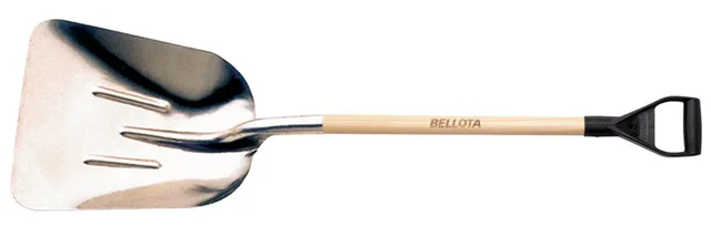 bellota-5520ma-pala-para-nieve-de-aluminio-1300x400-mm-con-mango-de-madera image 1