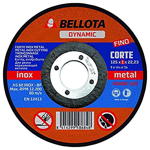 bellota-50400-125-disco-abrasivo-c-i-dynamic-disco-de-corte-fino-125-mm-para-ino image 2