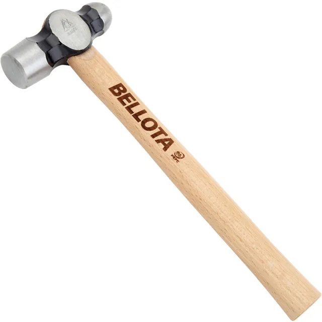 bellota-8011-c-martillo-bola-mec-nica-mango-de-madera-de-haya-420-gramos image 1