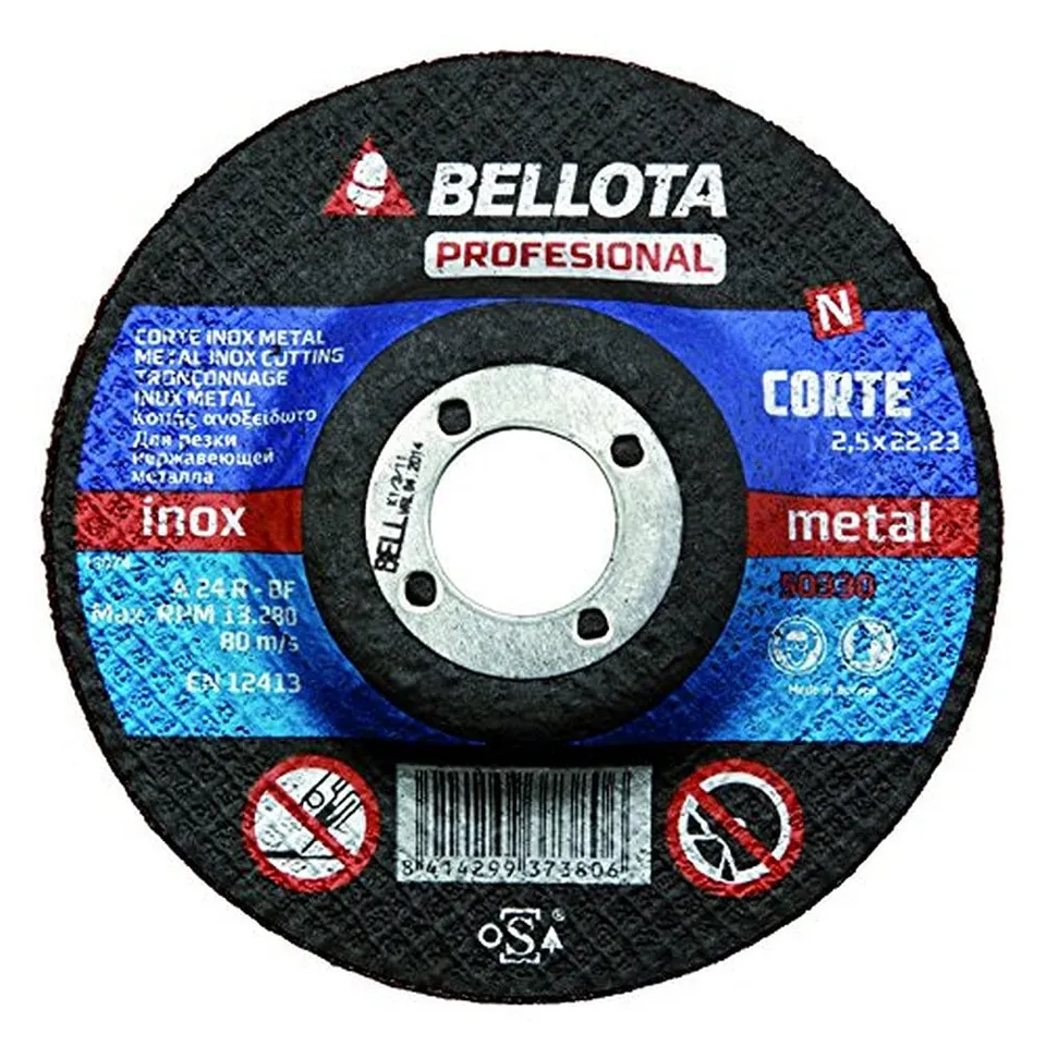 bellota-50330-125-disco-abrasivo-para-corte-inox-metal-125-mm-2-5-mm image 1