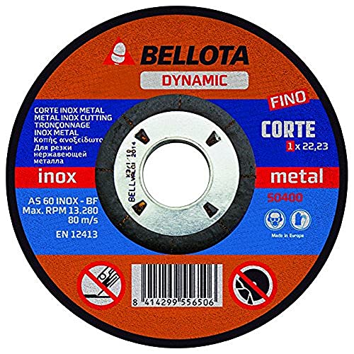 bellota-50400-115-disco-abrasivo-de-corte-c-i-dynamic-115-mm-x-1-mm image 2