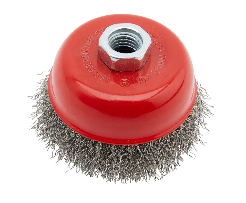 bellota-50812-80i-cepillo-industrial-taza-alambre-ondulado-inox-0-3-mm image 1
