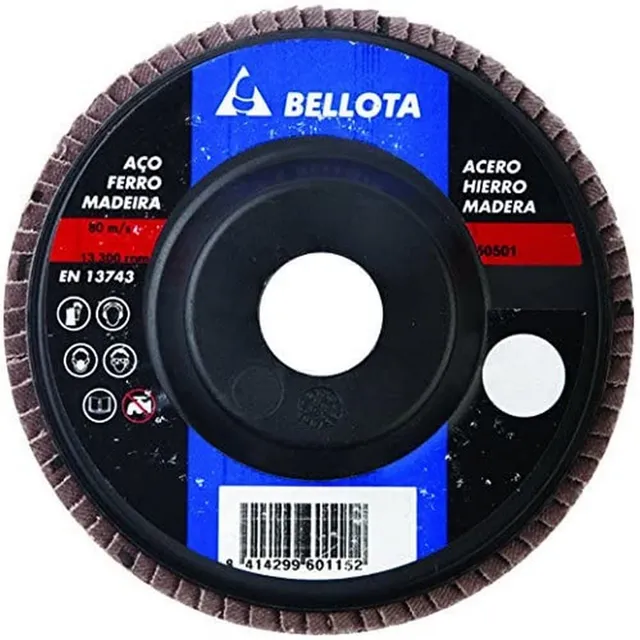 bellota-50501-120-disco-de-l-minas-con-base-de-poliamida-plana-a120-115-mm image 1