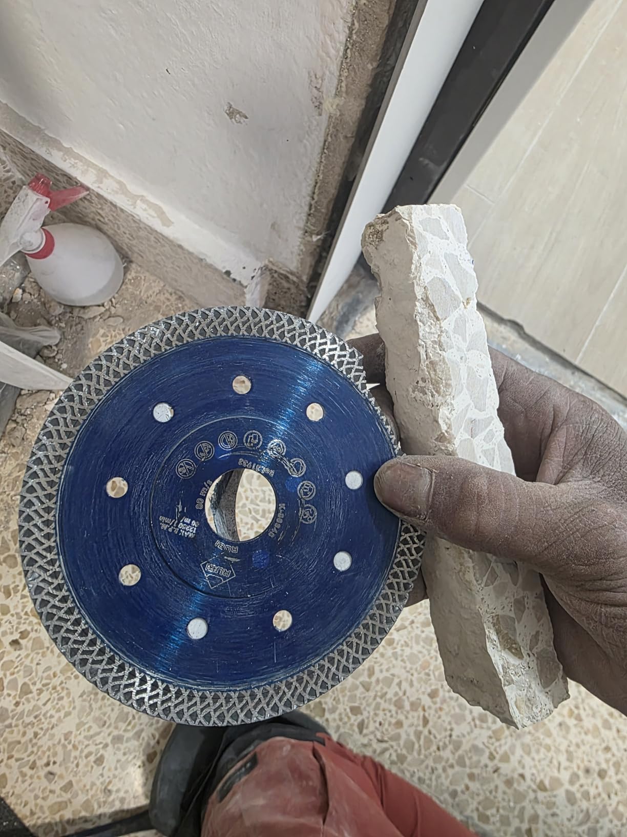 Buen disco para porcelánico