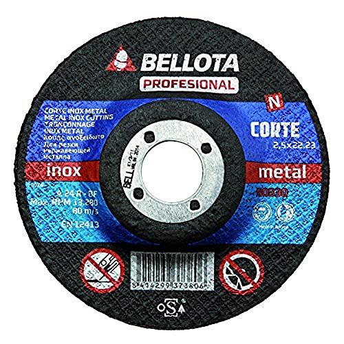 bellota-50330-180-disco-abrasivo-para-corte-inox-metal-180-mm-2-5-mm image 2